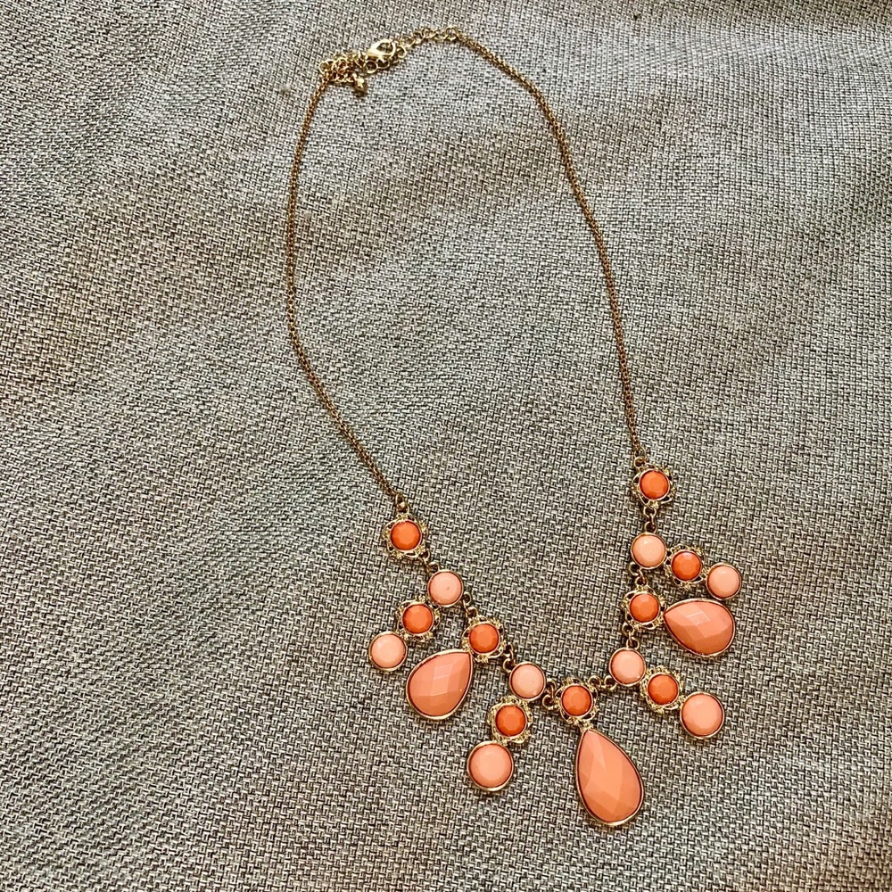 Peach Necklace